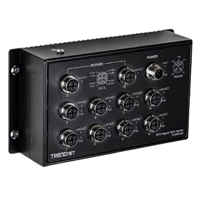 Trendnet TI-XPG102, Network Switch 10 Port Ethernet Switch With PoE