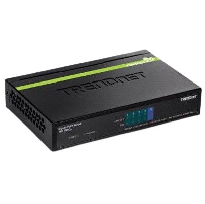 Trendnet TPE-TG50G, Network Switch 5 Port Gigabit Switch With PoE