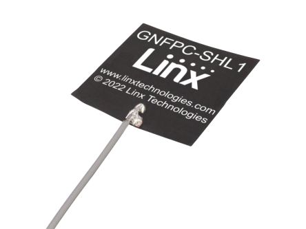 TE Connectivity ANT-GNFPC-SAHL1100UF Square Omnidirectional GPS Antenna with MHF1 Connector