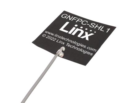 TE Connectivity ANT-GNFPC-SAHL1150UF Square Omnidirectional GPS Antenna with MHF1 Connector