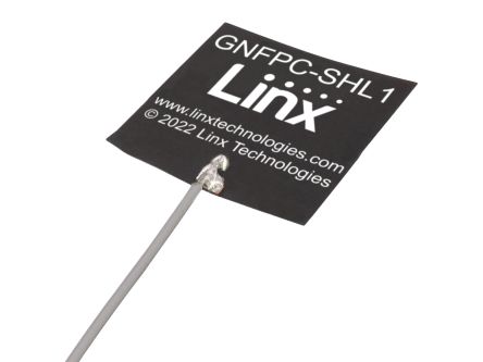 TE Connectivity ANT-GNFPC-SAHL1100M4 Square Omnidirectional GPS Antenna with MHF4 Connector