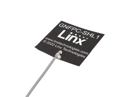 TE Connectivity ANT-GNFPC-SAHL1150M4 Square Omnidirectional GPS Antenna with MHF4 Connector