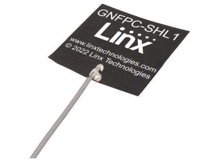 TE Connectivity ANT-GNFPC-SHL15100UF Square Omnidirectional GPS Antenna with MHF1 Connector
