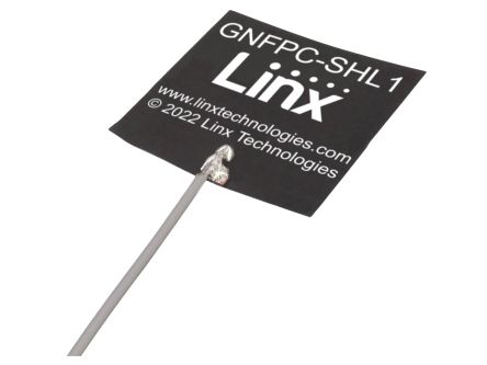 TE Connectivity ANT-GNFPC-SHL1550M4 Square Omnidirectional GPS Antenna with MHF4 Connector