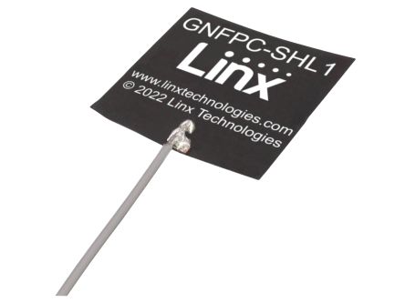 TE Connectivity ANT-GNFPC-SHL15100M4 Square Omnidirectional GPS Antenna with MHF4 Connector