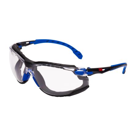 3M Solus 1000 Anti-Mist UV Safety Glasses, Clear Polycarbonate Lens