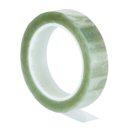 3M Electrical Tape Transparent Polyester Film Electrical Tape, 25mm x 66mm