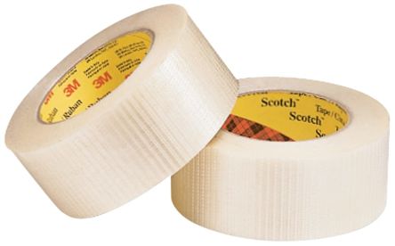 3M 8959 Transparent Packing Tape, 50m x 75mm