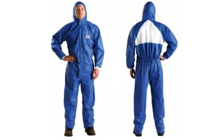 3M Blue, White Coverall, EN 1073-2, EN 1149-5, M