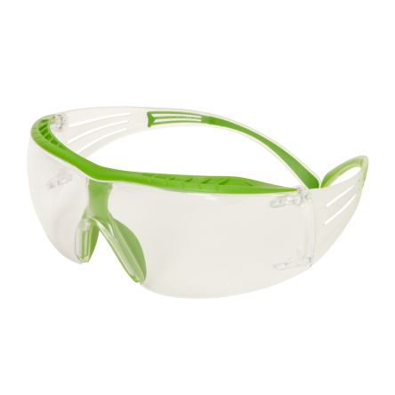 3M SecureFit 400 UV Safety Glasses, Clear Polycarbonate Lens