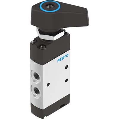 Festo Manual Directional Control Valve Pneumatic Control Valve VHEF Series, NPT 1/8, 1/8in, 8080982