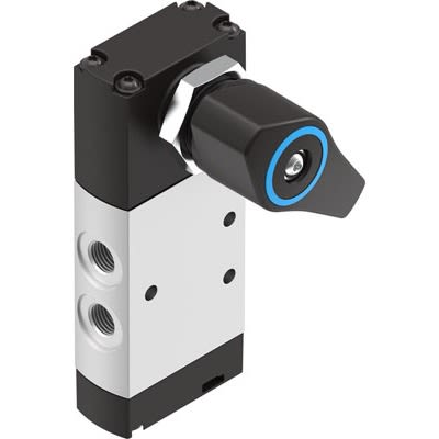 Festo Manual Directional Control Valve Pneumatic Control Valve VHEF Series, NPT 1/8, 1/8in, 4414808