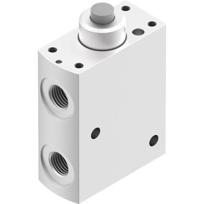 Festo Directional Control Valve type Pneumatic Actuated Valve, NPT 0.125in to NPT 0.125in, 10 bar