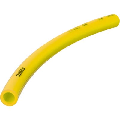 Festo PEN PE, Flexible Tubing, 2.5mm ID, 4mm OD, Yellow