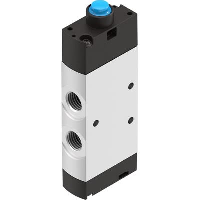 Festo Directional Control Valve type Pneumatic Actuated Valve, NPT 0.25in to NPT 0.25in, 10 bar