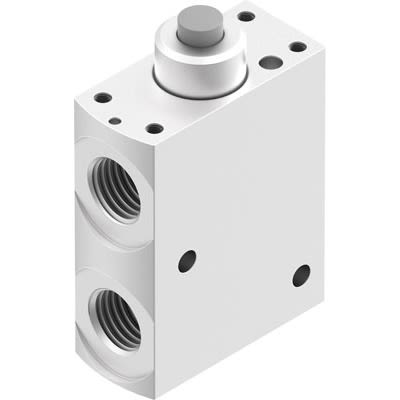 Festo Directional Control Valve type Pneumatic Actuated Valve, NPT 0.25in to NPT 0.25in, 10 bar