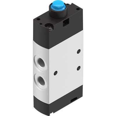 Festo Directional Control Valve type Pneumatic Actuated Valve, NPT 0.125in to NPT 0.125in, 10 bar
