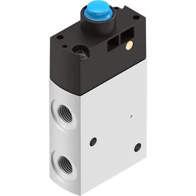Festo Directional Control Valve type Pneumatic Actuated Valve, NPT 0.125in to NPT 0.125in, 10 bar