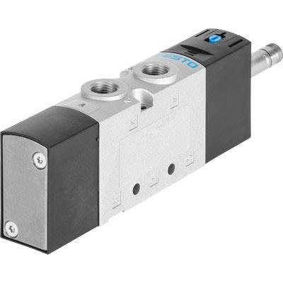 Festo 5/2-Way, Monostable Pneumatic Solenoid Valve - Electrical NPT 3/8 VUVS Series