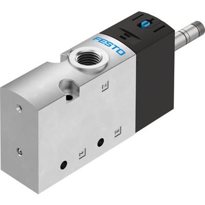 Festo 3/2-Way, Closed, Monostable Pneumatic Solenoid Valve - Electrical NPT 3/8 VUVS Series
