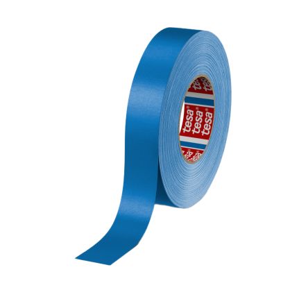 Tesa 4651 Cloth Tape, Amber, Black, Blue, Green, Grey, Red, White, Yellow, Acrylic Coated Finish
