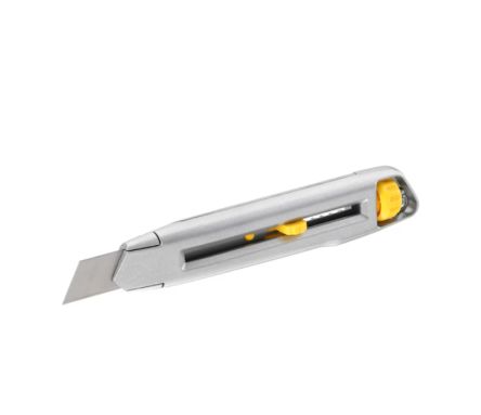 Stanley Safety Knife with Snap-off Blade, Retractable, 18in Blade Length