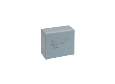 Vishay MKP1848e Polypropylene Film Film Capacitor, 1.3kV dc, ±10%, 1μF, Through Hole