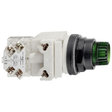 Schneider Electric 9001 Series Spring Return Push Button Head, 30mm Cutout, IP66