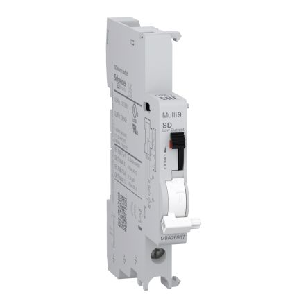 Schneider Electric Auxiliary Contact, 1 Contact, 1 C/O, Clip-On, Multi9 M9A