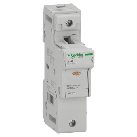 Schneider Electric Fuse Switch Disconnector, 1 Pole, 50A Max Current