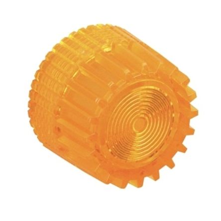 Schneider Electric Amber, Clear Push Button Cap for Use with Push Button, 30mm