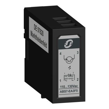 Schneider Electric ABS Series Solid State Relay, Plug In, 24 Vdc Load