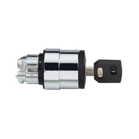 Schneider Electric ZB4 Series 3 Position Selector Switch Head, 22mm Cutout, Black Handle