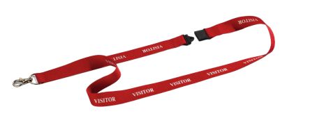 Durable Red Lanyard With Lanyard