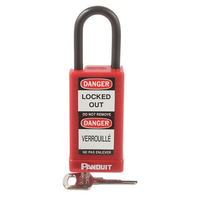 Panduit Red 1-Lock Aluminium, Steel Lockout Kit, 6.6mm Shackle