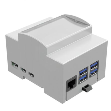 Hitaltech Case for use with Raspberry Pi Series in Light Grey