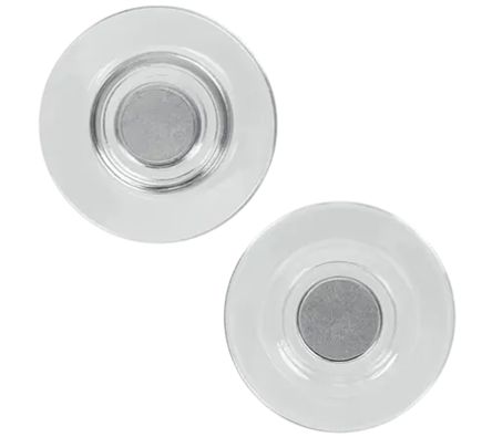 Nobo White Board Magnet, Transparent