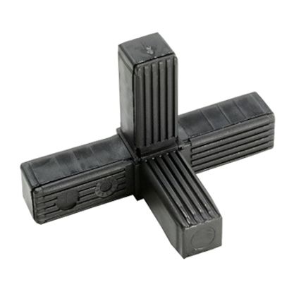 RS PRO Steel Core Tube Connector, Square Tube Connector, Strut Profile 25 mm