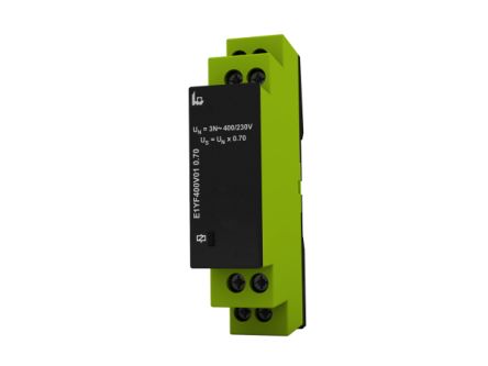 Tele Voltage Monitoring Relay, 1, 3 Phase, SPDT, 400V ac, DIN Rail