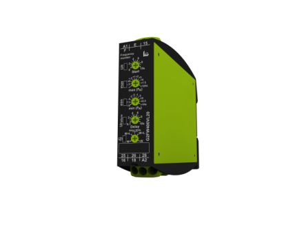 Tele Frequency Monitoring Relay, 1, 3 Phase, DPDT, 110 → 400V ac, DIN Rail