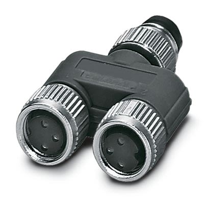 Phoenix Contact Distribution Block, 3 Way, 4A, 30 V, Black Metallic