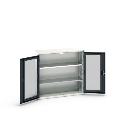 Bott 2 Door Sheet Steel Cupboard, 1050 x 350 x 1000mm