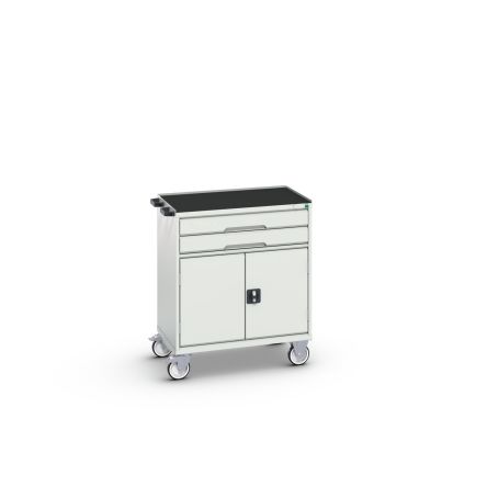 Bott 2 Door, 2 Drawer Sheet Steel Floor Standing Cabinet, 800 x 550 x 965mm