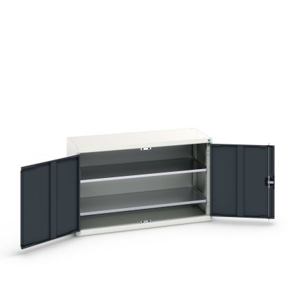 Bott 2 Door Sheet Steel Cupboard, 1300 x 550 x 800mm