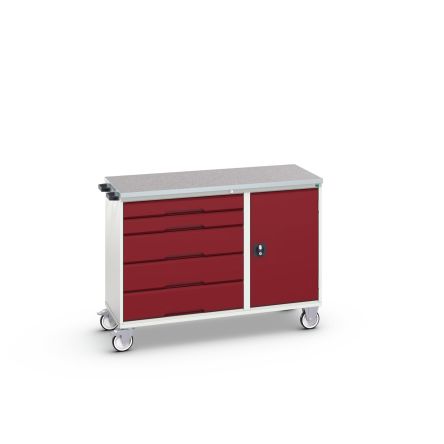 Bott Steel Trolley Trolley, 1300 x 600 x 980mm, 200kg Load