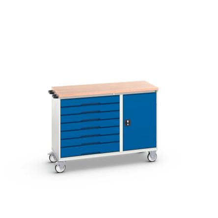 Bott Steel Trolley Trolley, 1300 x 600 x 980mm, 200kg Load