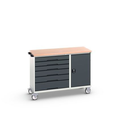 Bott Steel Trolley Trolley, 1300 x 600 x 980mm, 200kg Load