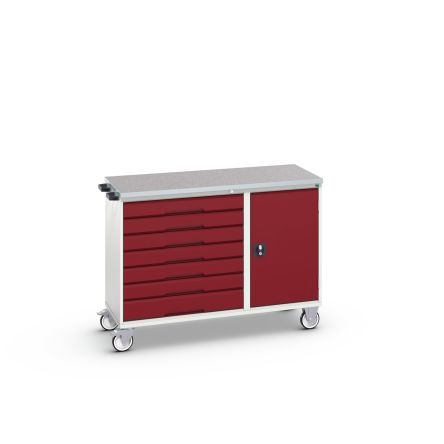Bott Steel Trolley Trolley, 1300 x 600 x 980mm, 200kg Load