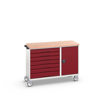 Bott Steel Trolley Trolley, 1300 x 600 x 980mm, 200kg Load
