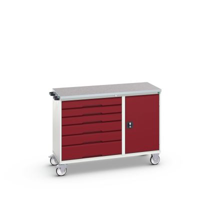 Bott Steel Trolley Trolley, 1300 x 600 x 980mm, 200kg Load